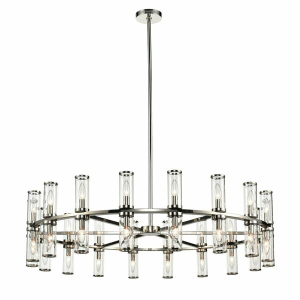 Alora Nickel Chandeliers CH309036PNCG